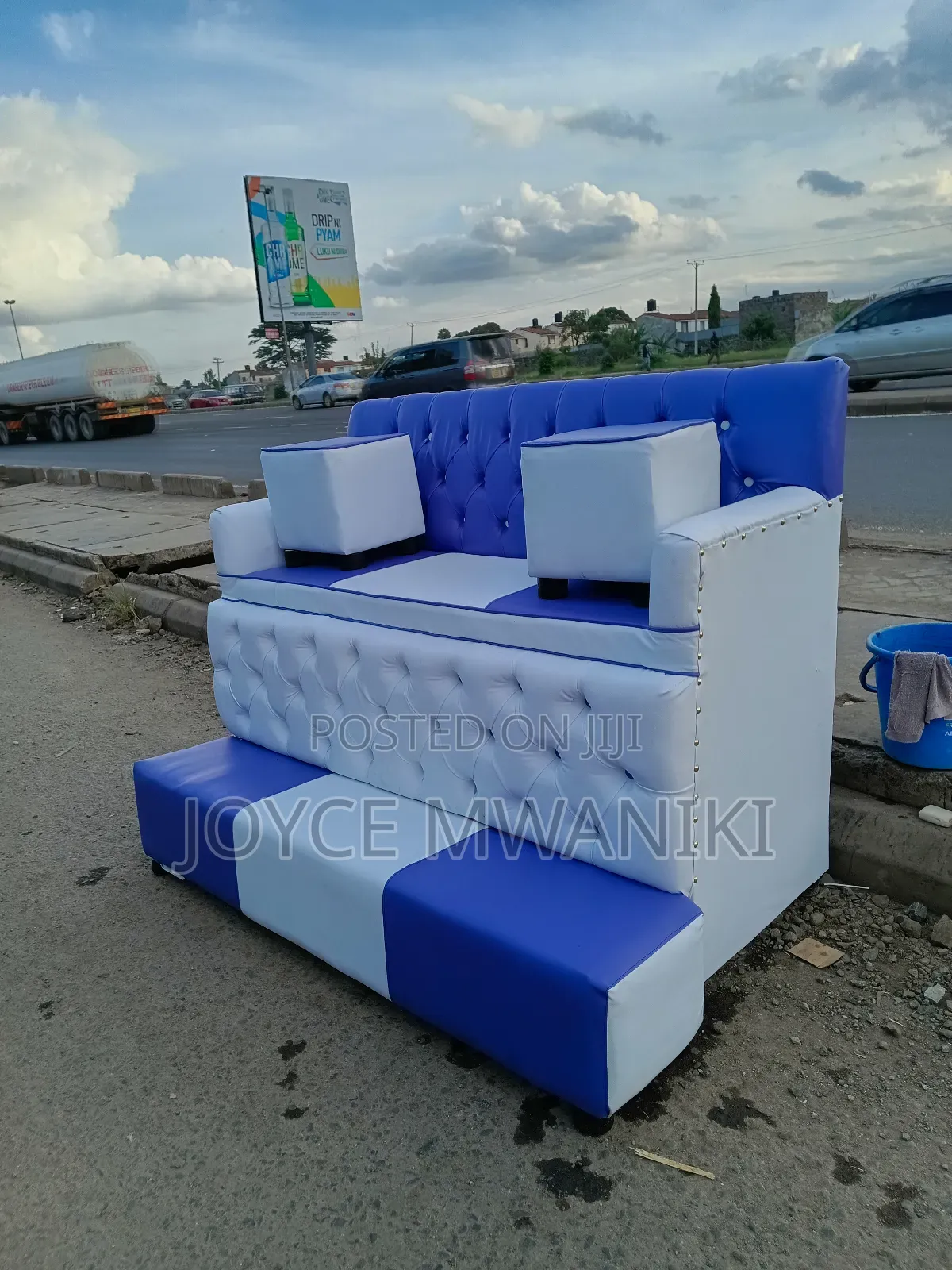 Pedicure 3 Seater With Armrest 