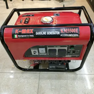 3.5 Kva Km5500e Keystart Petrol Engine Generator