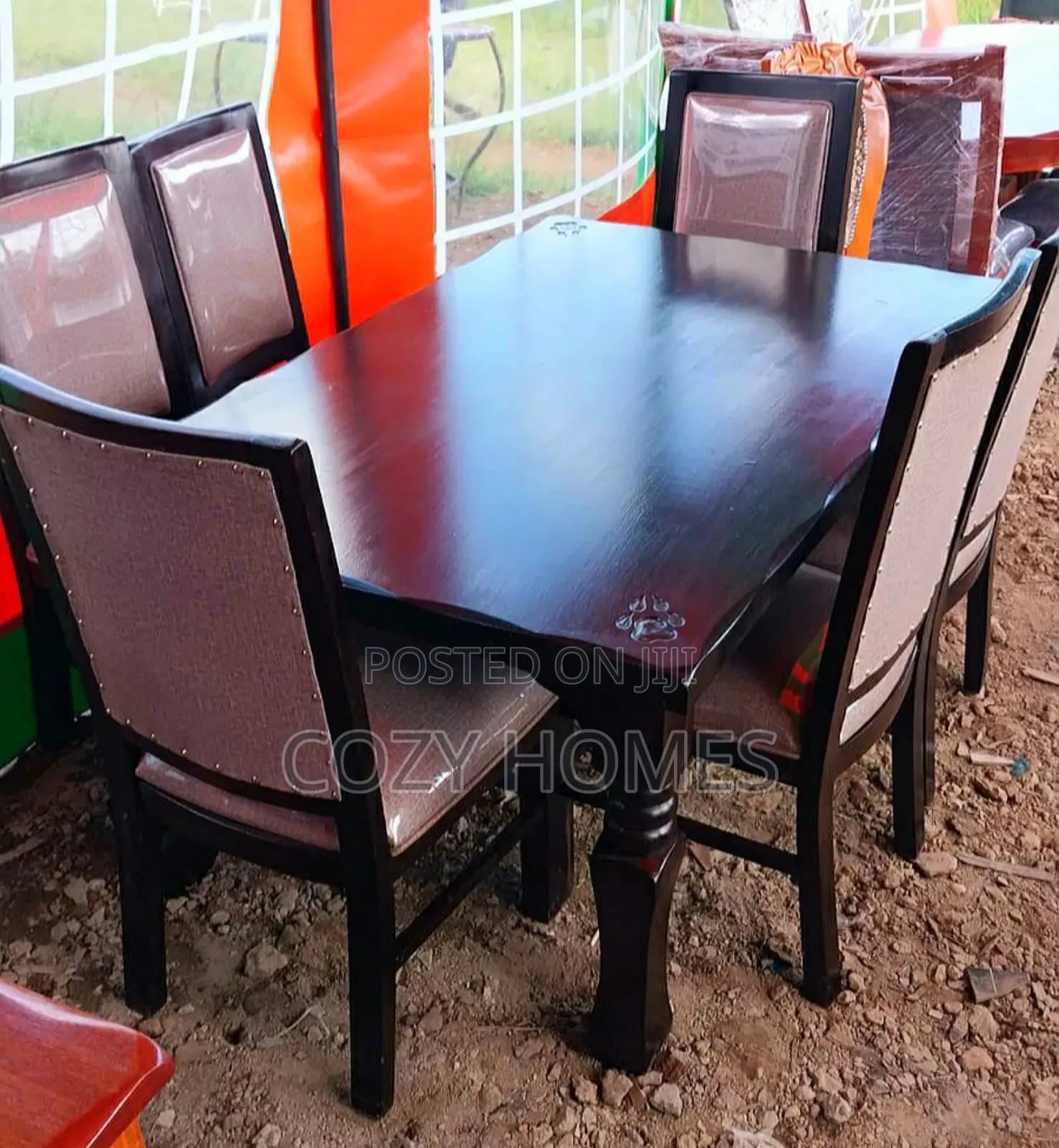 Dining Table, a Well Designed Dining Table Set, 6 Seater