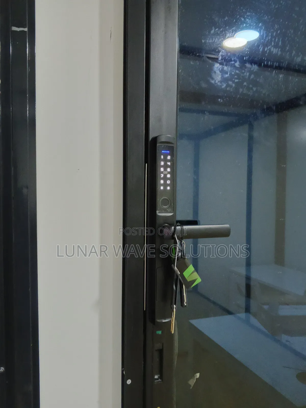 Aluminium Frame Smart Locks Tuya(Inclusive Installation)