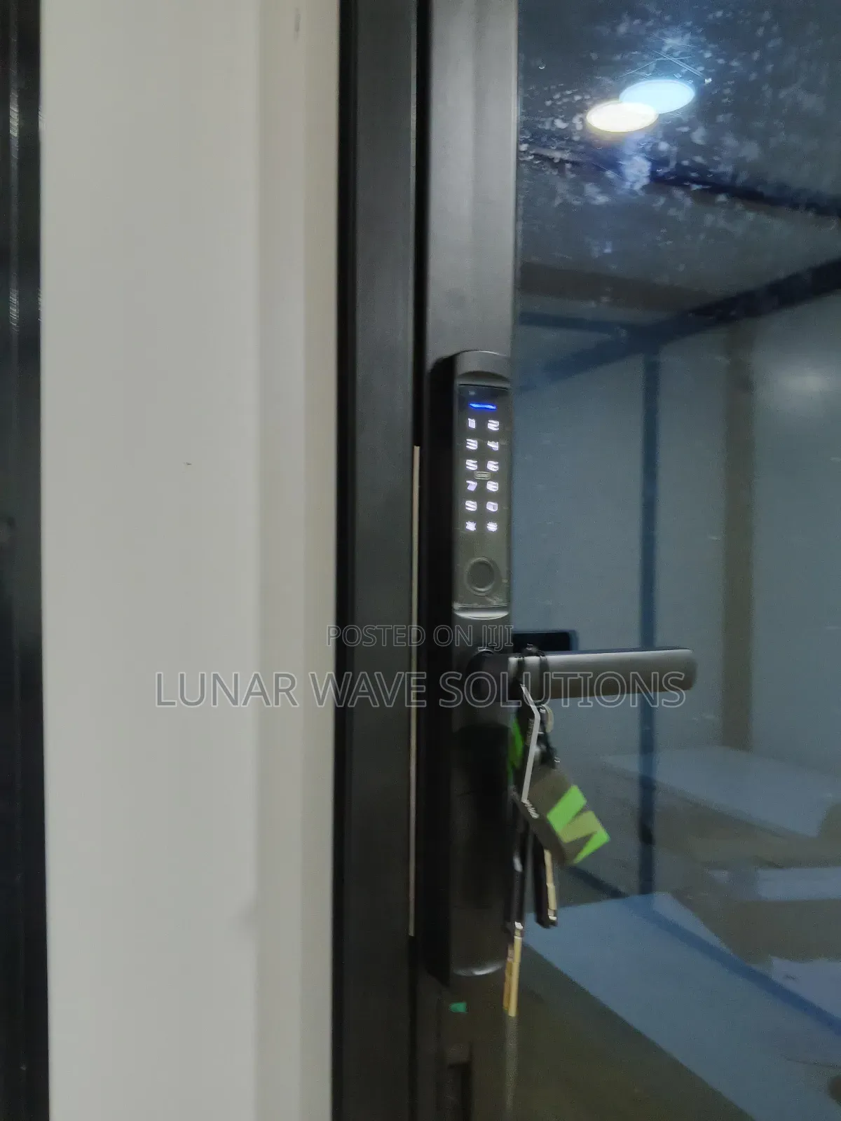 Aluminium Frame Smart Locks Tuya(Inclusive Installation)