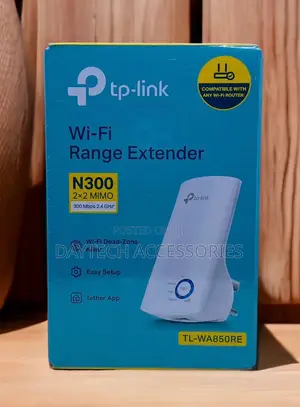 Tp-Link Tl-Wa850re Single_band 300mbps Rj45 Range Extender