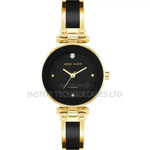 Anne Klein Diamond Accented Bangle Bracelet Watch