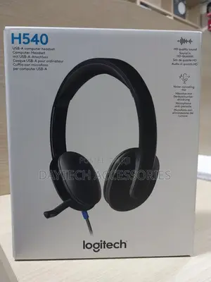 Logitech H540 Usb Computer Headset With Noise-Cancelling Mic