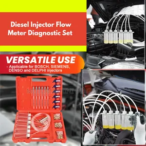 Vehicle Common Rail Injector Flow Meter Leak Off Test Kit
