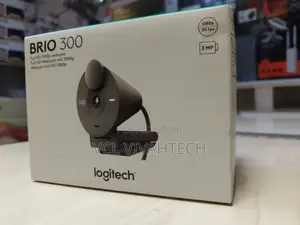 Logitech Brio 300 1080p Full Hd Webcam (Black)