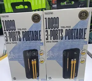 Tecno TPB-103 10000mah Ultra Tank Power Banks