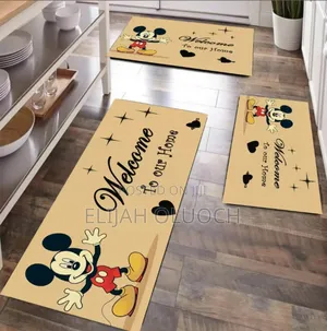 3pcs Set Rubber Kitchen Mats