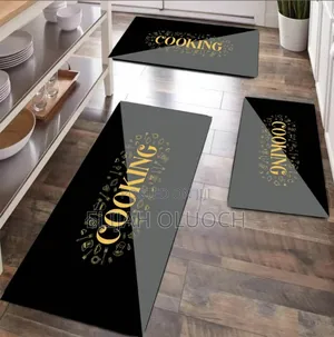 3pcs Set Rubber Kitchen Mats