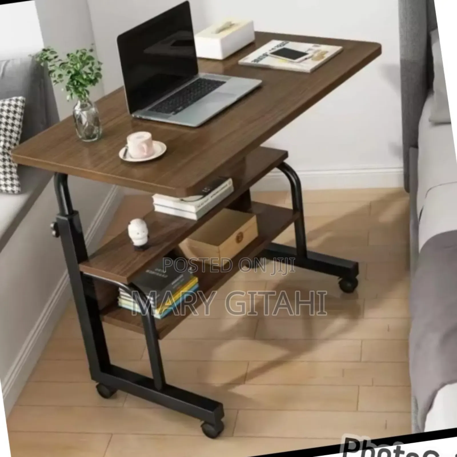 Adjustable and Movable Laptop Table