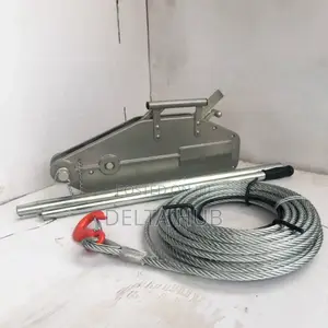1.6ton 20m Steel Wire Rope Aluminium Tirfor Hoist