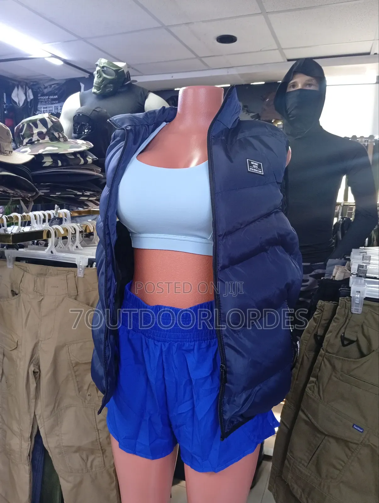 Sleeveless Puffer Jacket