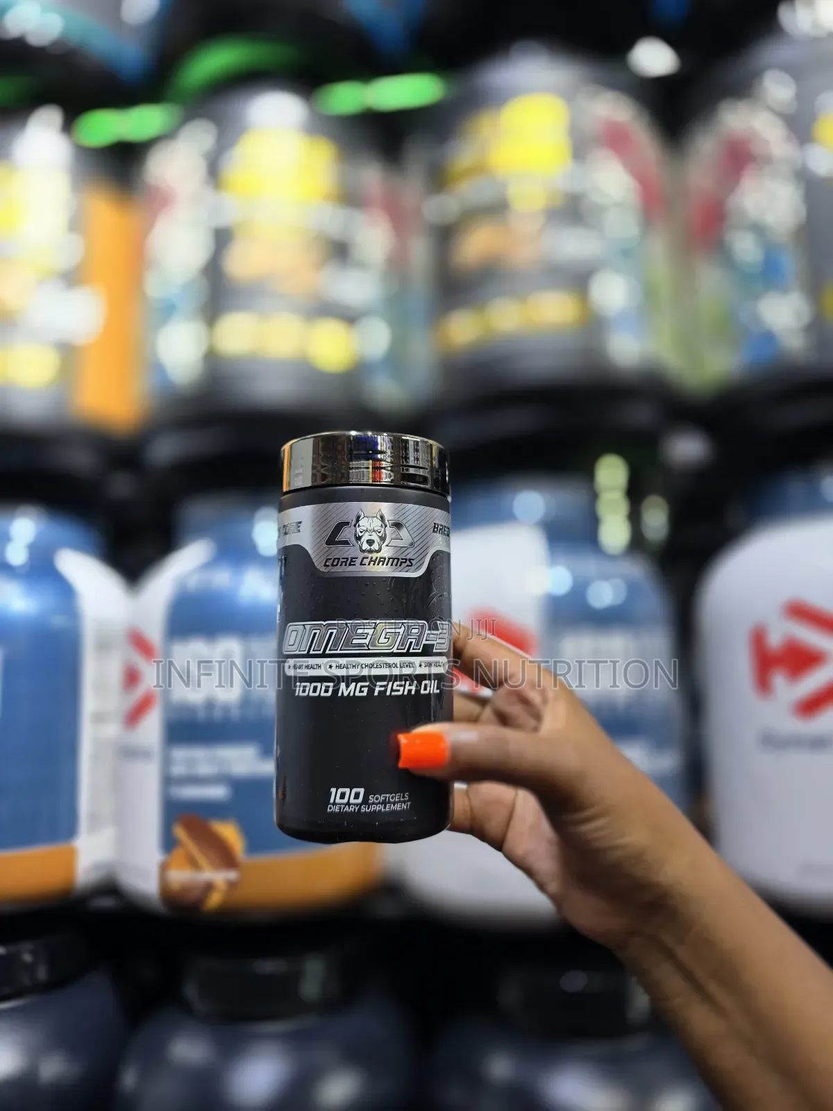 Core Champs Omega 3(Fish Oil)100soft Gels