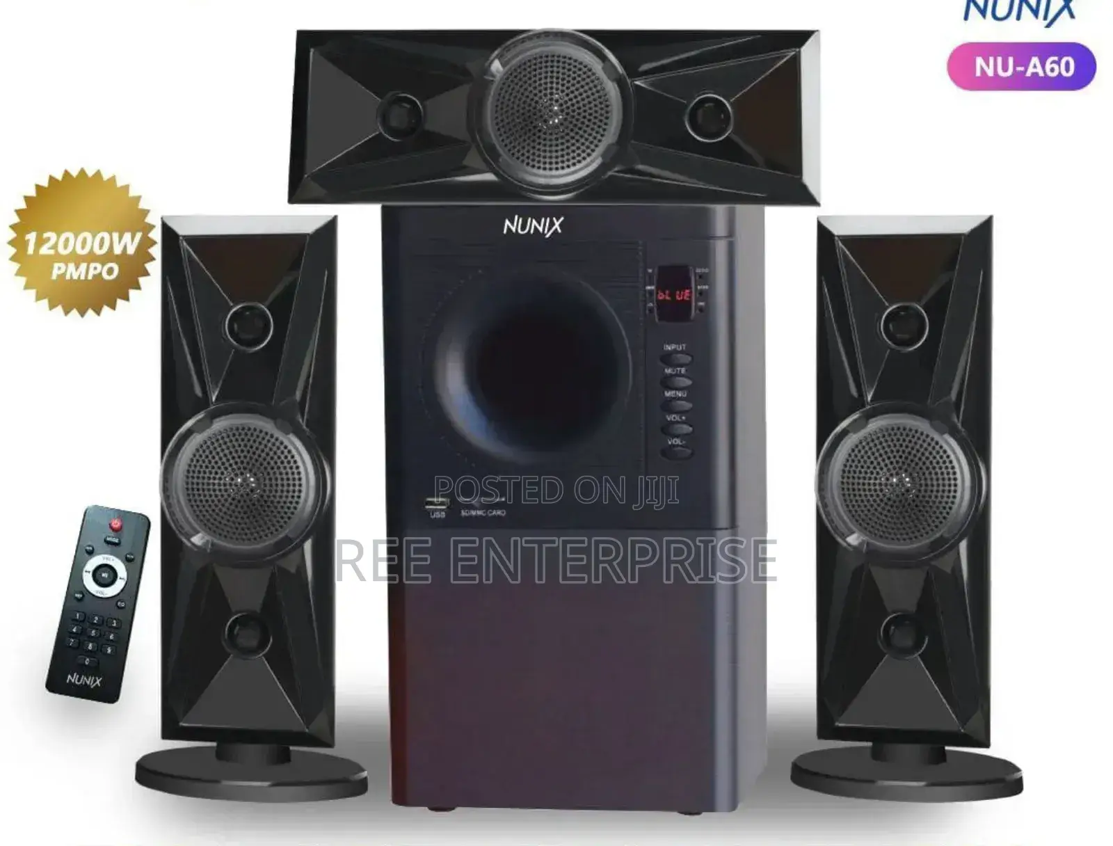 3.1 Mini Home Theater System and a Remote Control Woofer