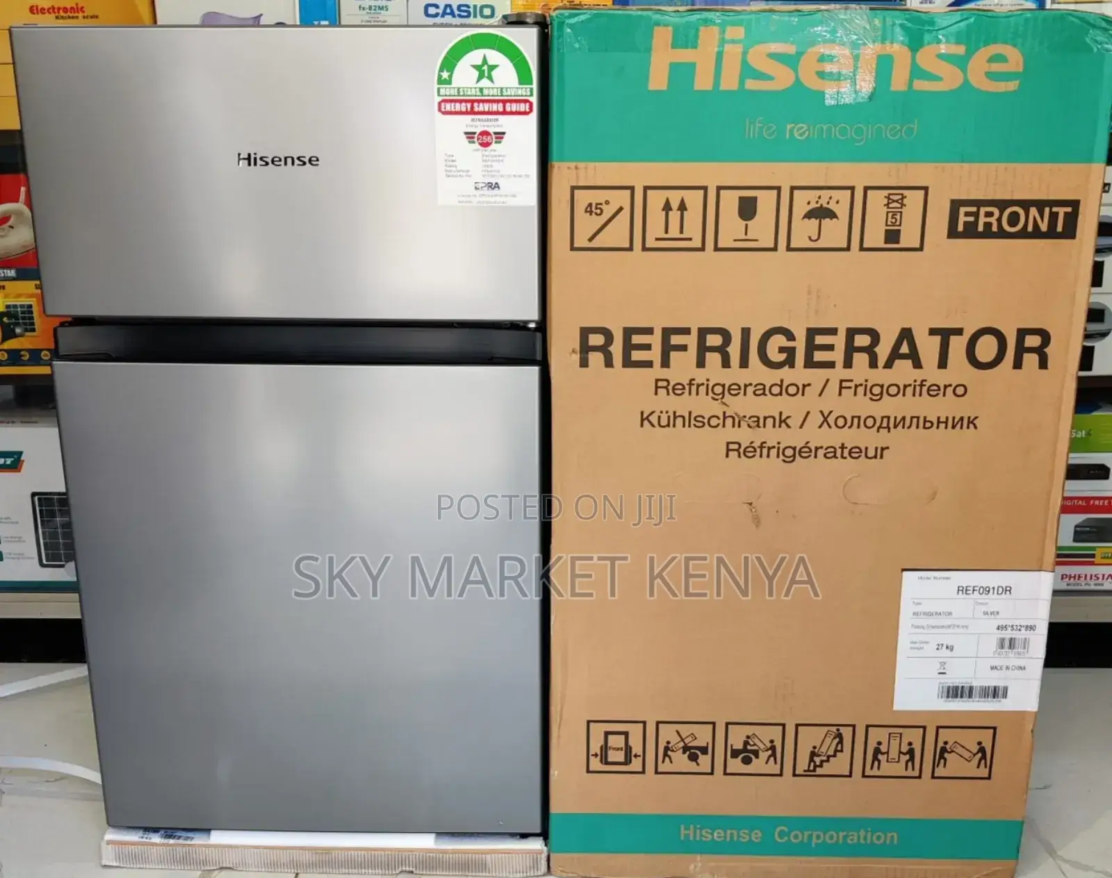 Hisense Fridge Double Door Ref-091dr