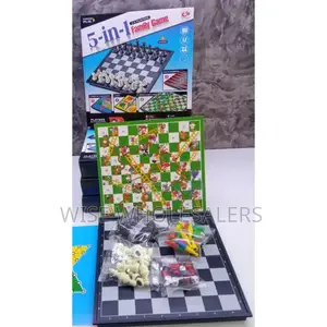 5 in 1 Board Game^° •~