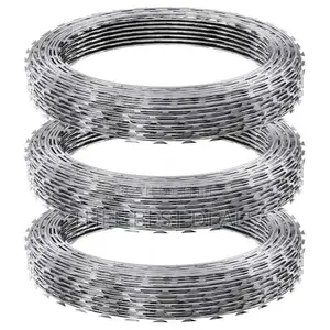 10m Galvanized Razor Wire