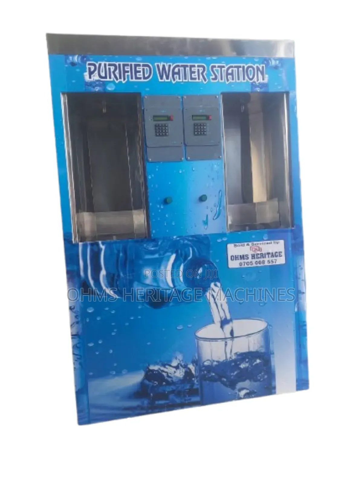 Water Vending Station,2 Taps