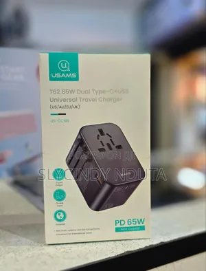Usams T62 Universal Travel Adaptor Pd65w