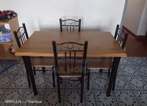Wooden Rectangle Dining Set