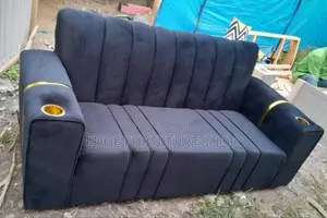 Affordable Three Seater Black in Colour