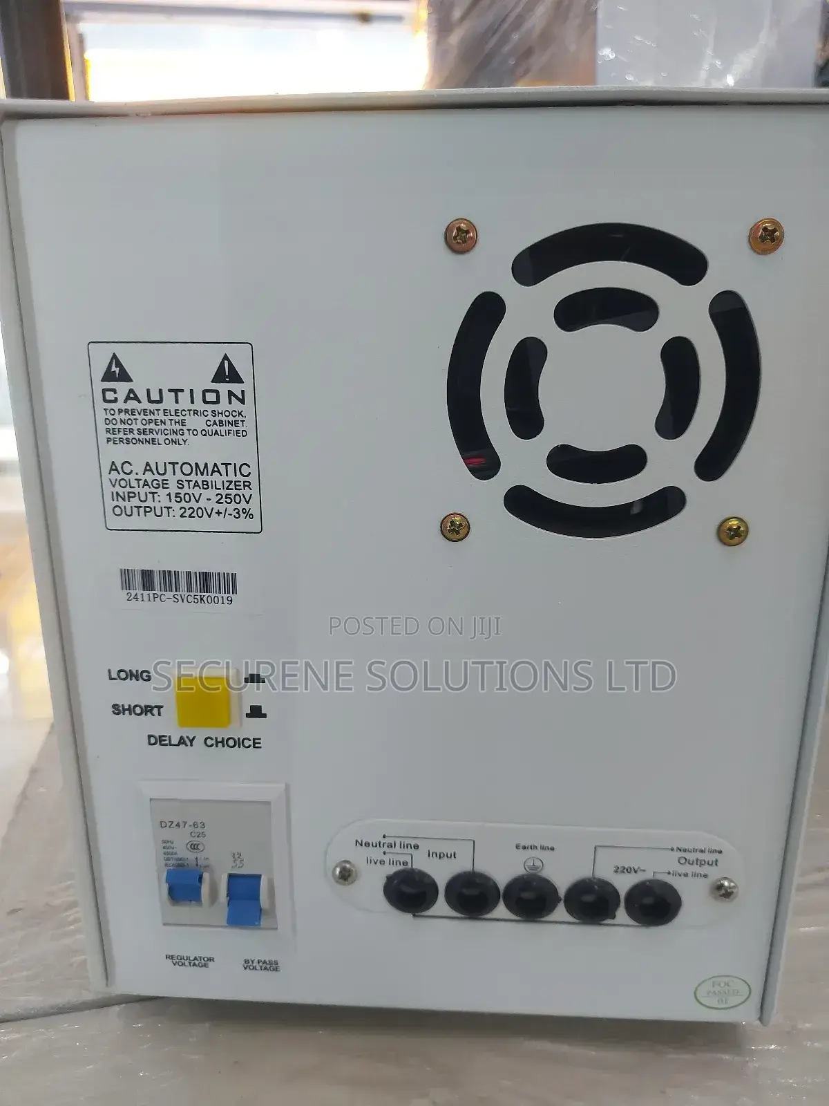 Drompower Pc-Svc5000va Servo Motor Ac Voltage Stabilizer