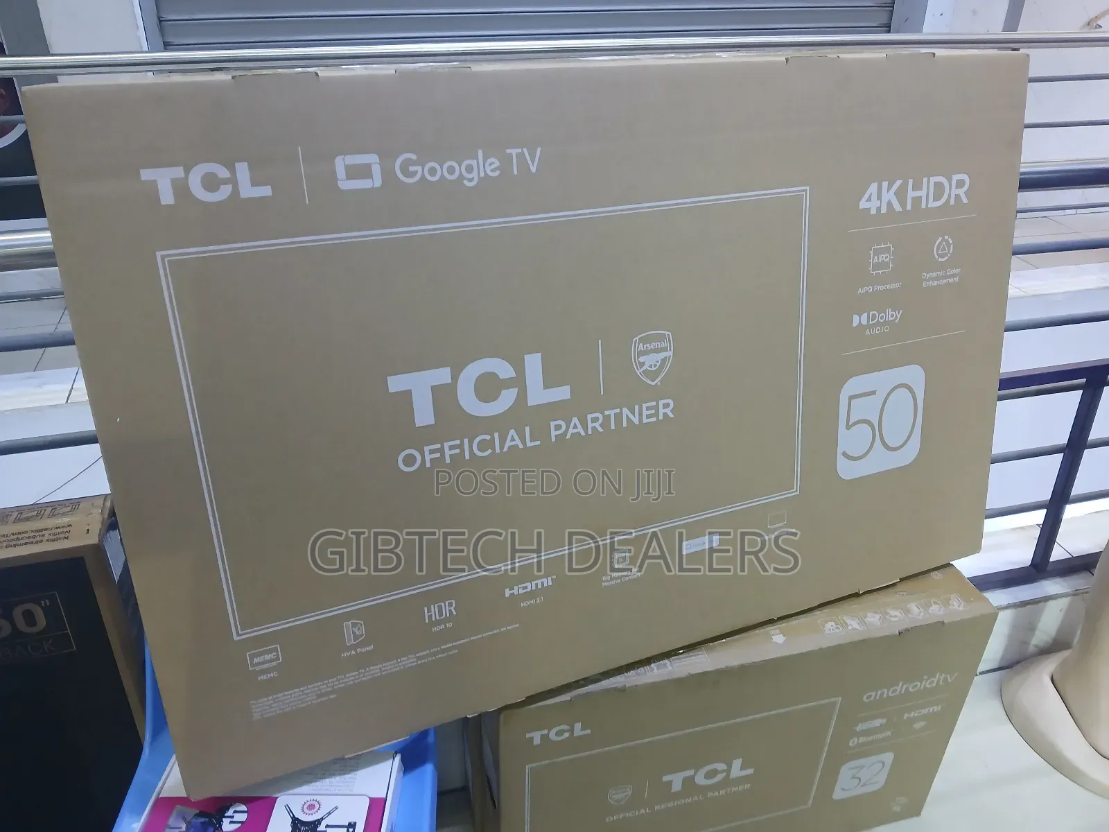 TCL 50" HDR Google Tv