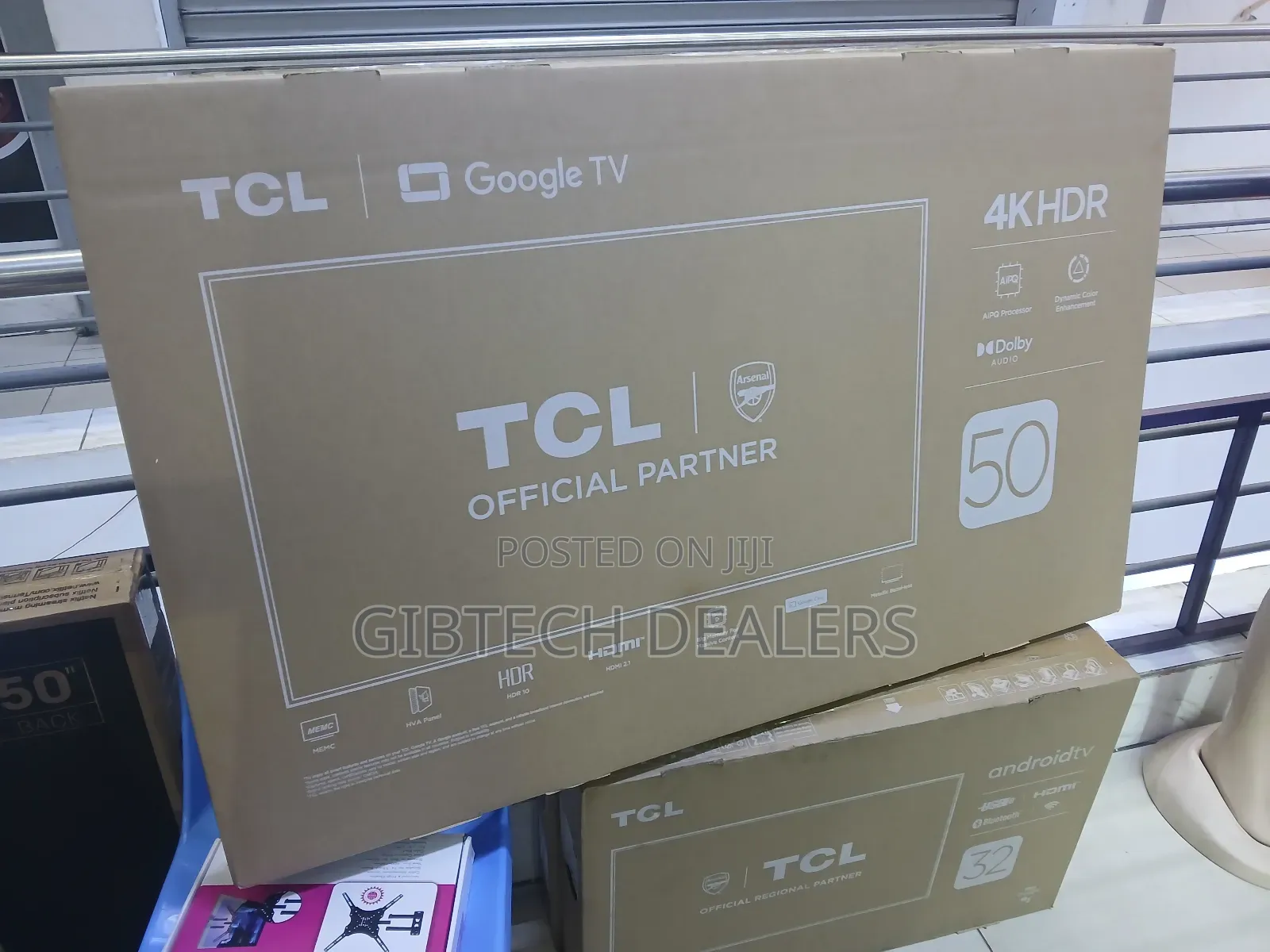 TCL 50" HDR Google Tv