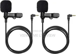 Hollyland Omnidirectional 2 Lavalier Microphone System Black