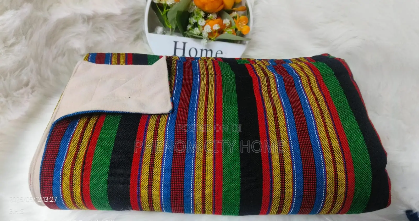 Versatile Masai Fleece Blankets