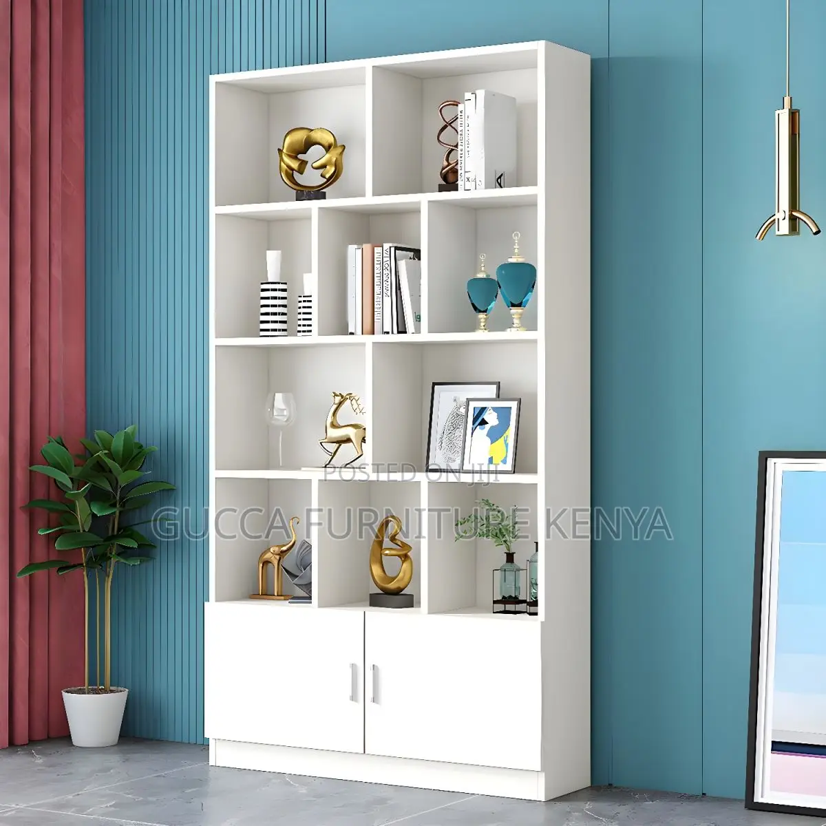 Office Cabinet:Scandinavian Style Bookcase for Study Room
