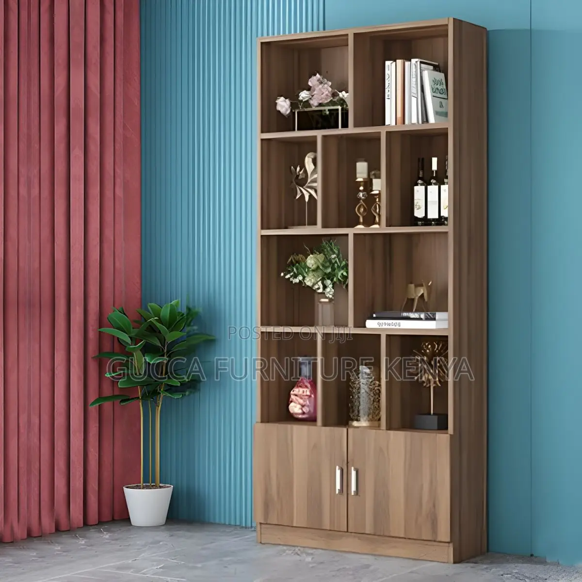 Office Cabinet:Scandinavian Style Bookcase for Study Room