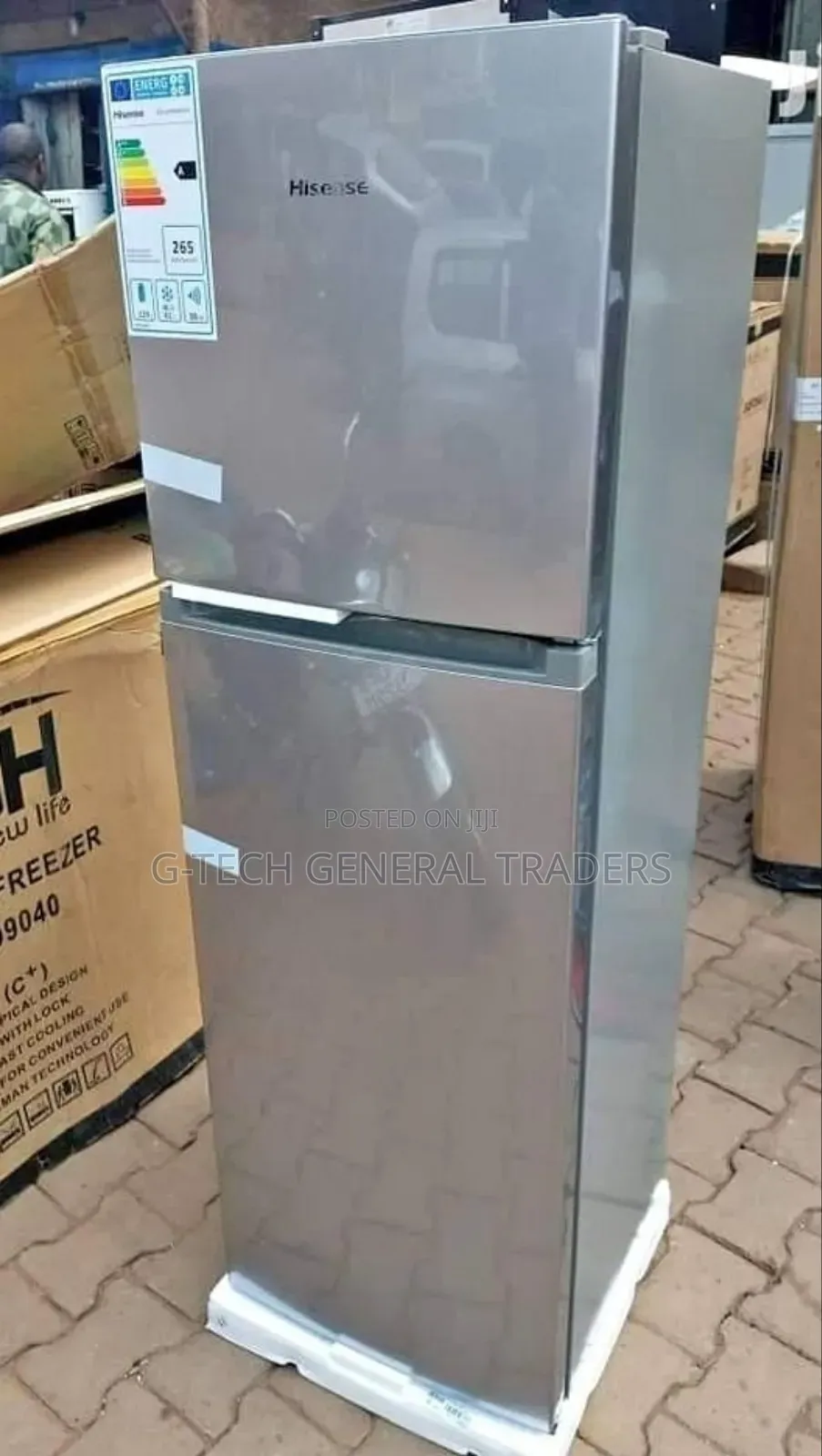 Hisense 205l Double Door Direct Cool Refrigerator