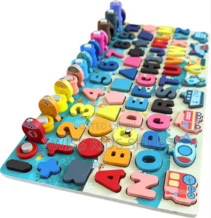 Montessori Learning Board / Preschoolers Educational Toys.