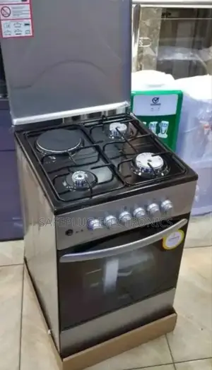 Standing Cooker (Von) 50 by 50cm, 3gas +1electroplate; New