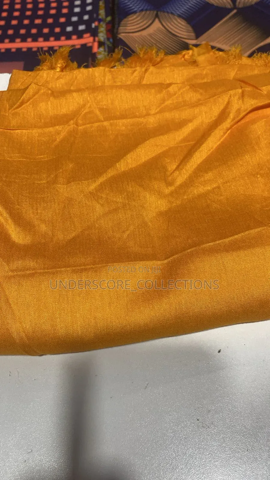 Yellow Mustard Printable Cotton Lesos