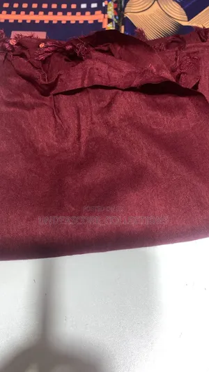 Maroon and Red Printable Cotton Lesos