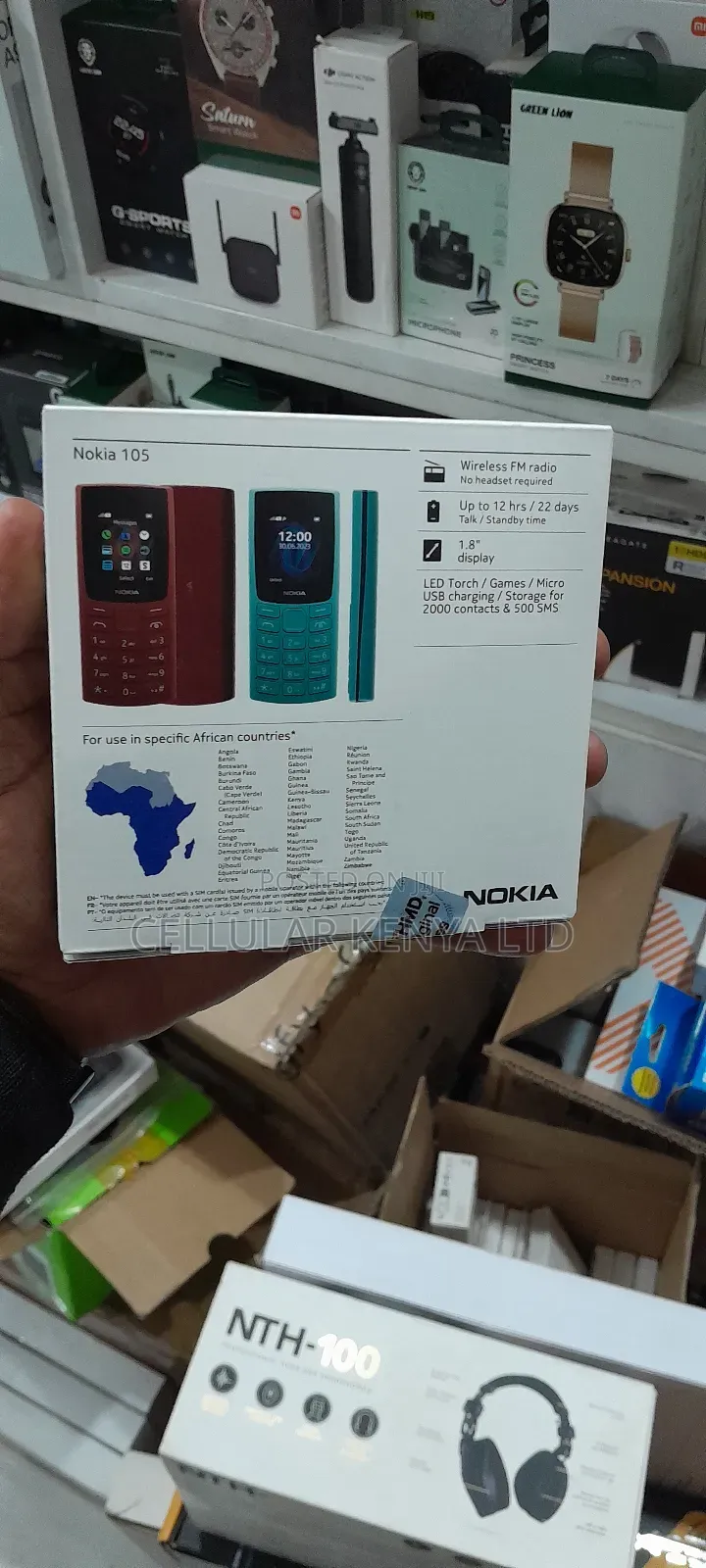 New Nokia 105 Black