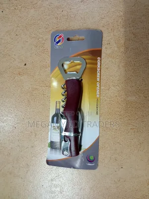 Corkscrew Opener/Bottle Opener