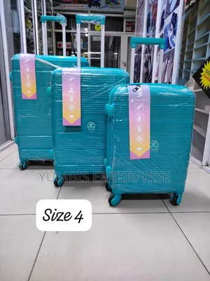 Rubber Suitcases a Set of 3 in 1 (No 27/4) at Kes 8000