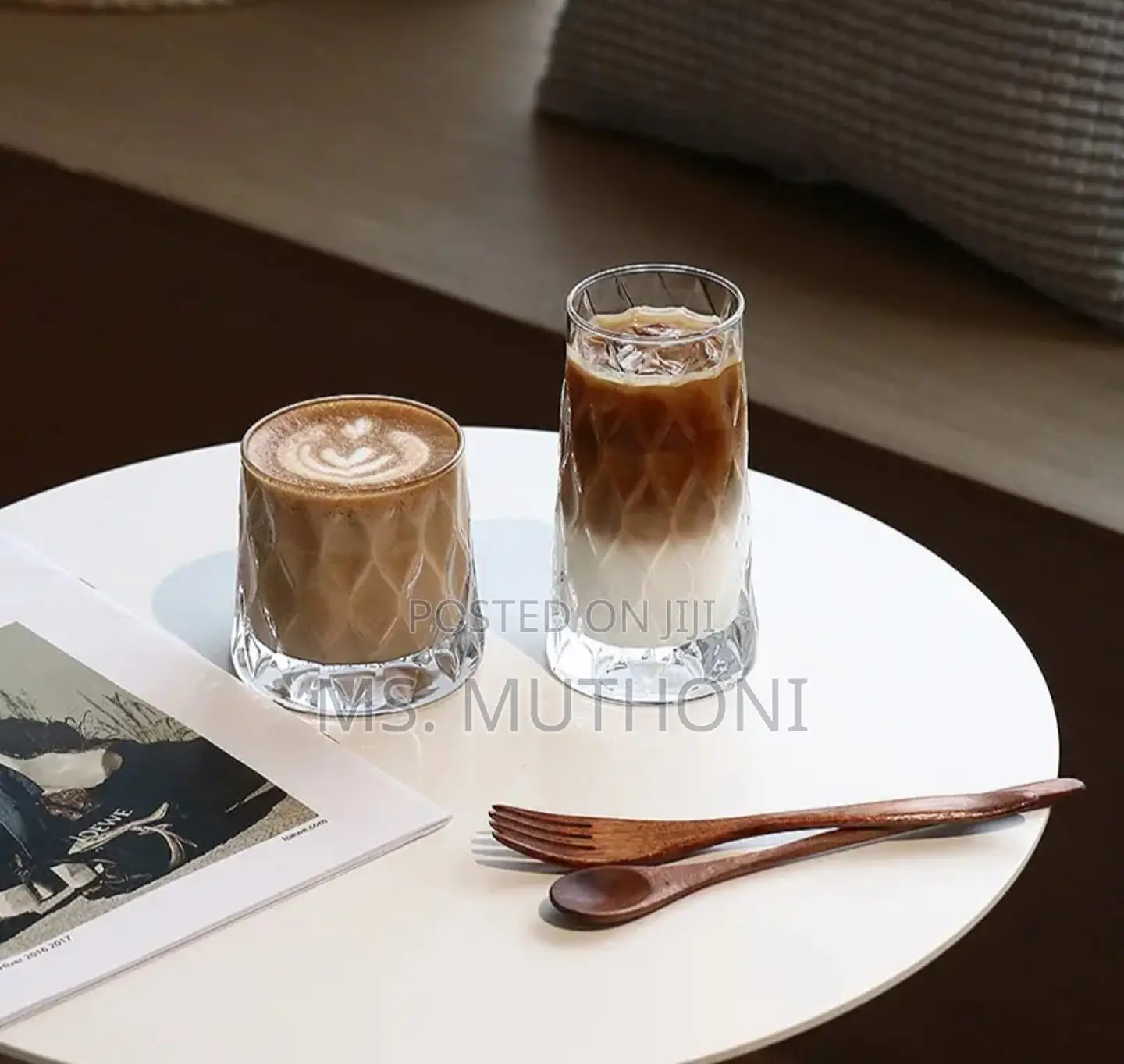 ☆Unique Diamond Aesthetic Highball Glass