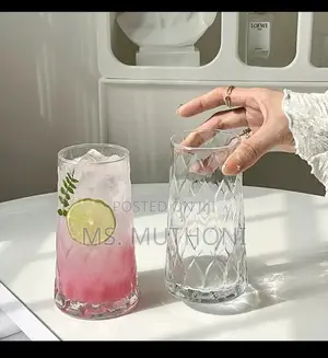 ☆Unique Diamond Aesthetic Highball Glass