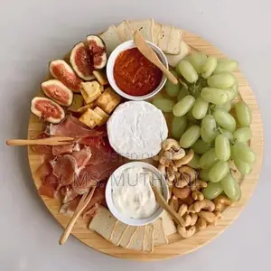 Single Layer Bamboo Rotating Spice Rack/Lazy Susan
