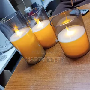 Beautiful Glass Led Candles