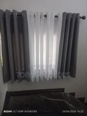 Stairs Window Curtains and Sheers for Light Control