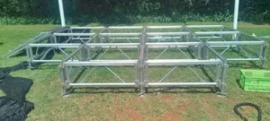 Outdoor Stage Set Up for Hire in Store. We Deliver