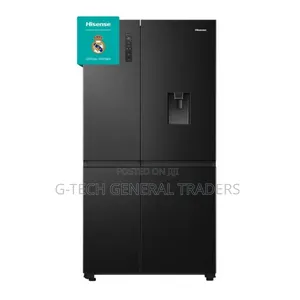Hisense 668l 4-Door Side by Side No Refrigerator Ref668dr