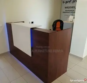 Office Furniture:1.8 Meter Wide Reception Wood Front Desk