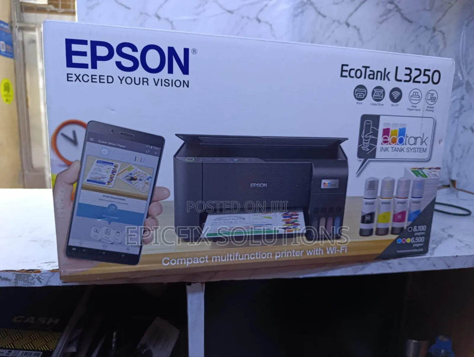 Epson Need to Exceed Your Vision With L3250 Wireless
