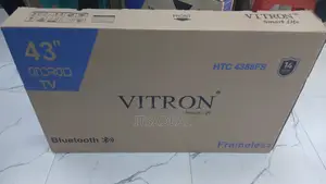 Vitron 43 Inch Frameless FHD Android Smart Tv With Bluetooth